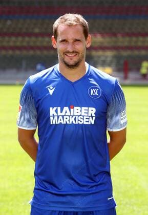 Karlsruher SC Portraittermin Saison 2019 2020 Anton Fink, Karlsruher SC, 2. Bundesliga, Porträttermin 2019 2020.