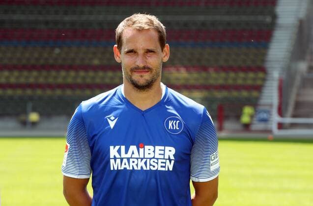 Karlsruher SC Portraittermin Saison 2019 2020 Anton Fink, Karlsruher SC, 2. Bundesliga, Porträttermin 2019 2020.