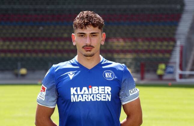 Karlsruher SC Portraittermin Saison 2019 2020 Malik Batmaz, Karlsruher SC, 2. Bundesliga, Porträttermin 2019 2020.