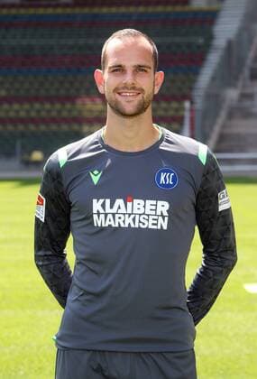 Karlsruher SC Portraittermin Saison 2019 2020 Marius Gersbeck, Karlsruher SC, 2. Bundesliga, Porträttermin 2019 2020.