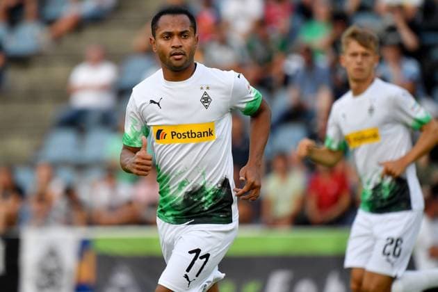 RAFFAEL (Borussia Moenchengladbach), Aktion,Einzelbild,angeschnittenes Einzelmotiv,Halbfigur,halbe Figur. Borussia Moenchengladbach-Istanbul Basaksehir 5-1. am 17.07.2019 in Kufstein.Testspiel, DFL REGULATIONS PROHIBIT ANY USE OF PHOTOGRAPHS AS IMAGE SEQUENCES AND OR QUASI-VIDEO.