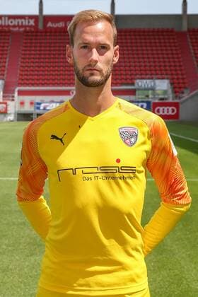 Marco Knaller 1 Torwart - FC Ingolstadt 04 - 3.Liga - Porträttermin 2019 2020 - FC Ingolstadt 04 - 3.Liga - Porträttermin 2019 2020 -