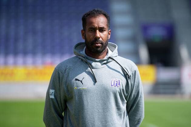 Osnabrück, Deutschland 18.07.2019: Daniel Thioune (Trainer); VfL Osnabrück; 2. BL, Porträttermin 2019 2020 Osnabrück Niedersachsen Deutschland Stadion an der Bremer Brücke