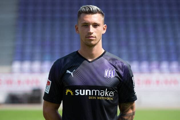 Nils Körber; VfL Osnabrück; 2. BL, Porträttermin 2019 2020 Osnabrück Niedersachsen Deutschland Stadion an der Bremer Brücke