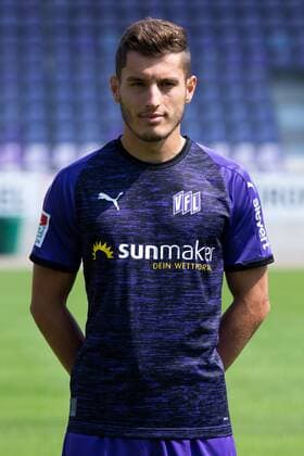 Bashkim Ajdini; VfL Osnabrück; 2. BL, Porträttermin 2019 2020 Osnabrück Niedersachsen Deutschland Stadion an der Bremer Brücke