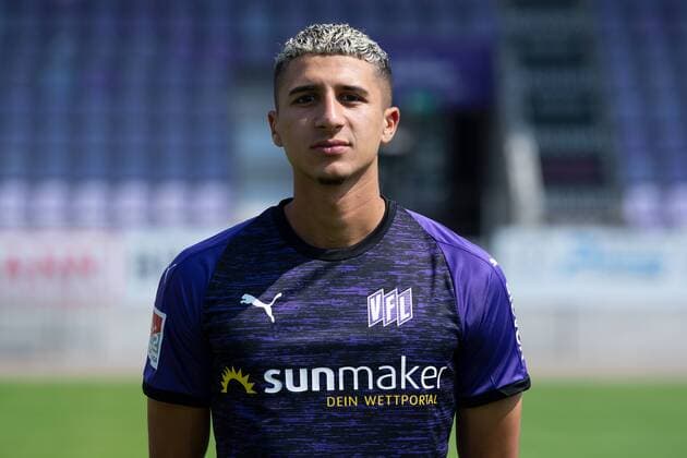 Anas Ouahim; VfL Osnabrück; 2. BL, Porträttermin 2019 2020 Osnabrück Niedersachsen Deutschland Stadion an der Bremer Brücke