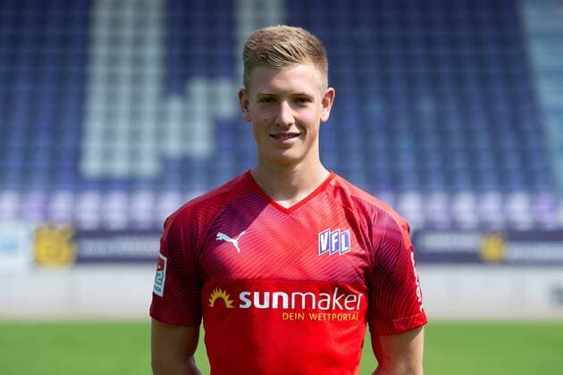 Laurenz Beckemeyer; VfL Osnabrück; 2. BL, Porträttermin 2019 2020 Osnabrück Niedersachsen Deutschland Stadion an der Bremer Brücke
