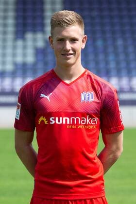 Laurenz Beckemeyer; VfL Osnabrück; 2. BL, Porträttermin 2019 2020 Osnabrück Niedersachsen Deutschland Stadion an der Bremer Brücke