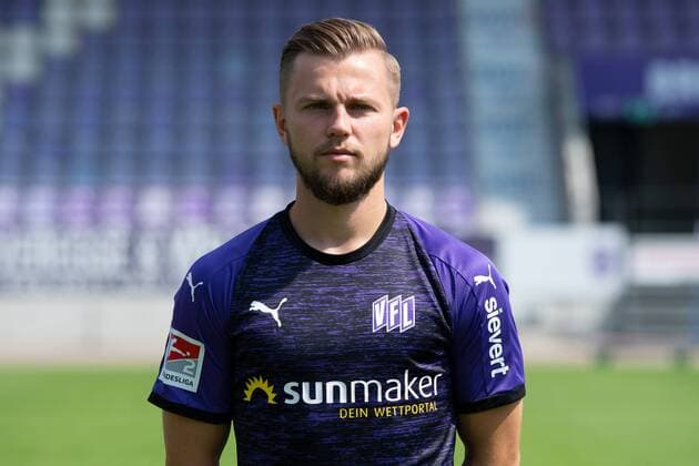 David Blacha; VfL Osnabrück; 2. BL, Porträttermin 2019 2020 Osnabrück Niedersachsen Deutschland Stadion an der Bremer Brücke