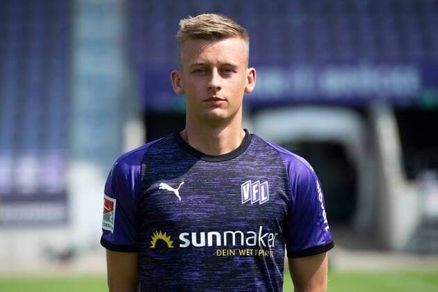 Sebastian Klaas; VfL Osnabrück; 2. BL, Porträttermin 2019 2020 Osnabrück Niedersachsen Deutschland Stadion an der Bremer Brücke