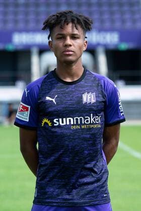 Felix Agu; VfL Osnabrück; 2. BL, Porträttermin 2019 2020 Osnabrück Niedersachsen Deutschland Stadion an der Bremer Brücke