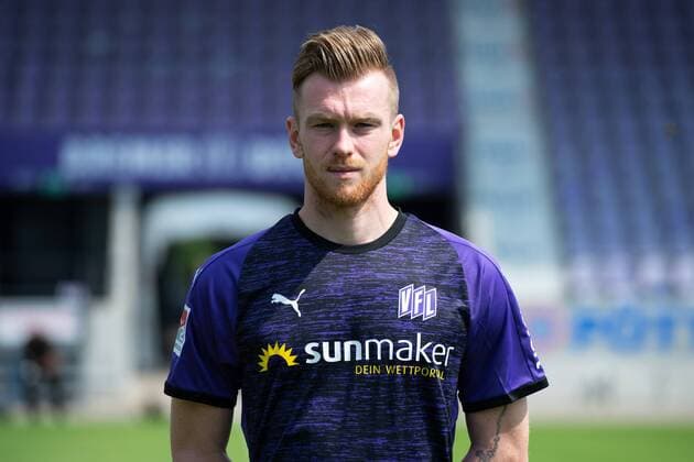 Kevin Friesenbichler; VfL Osnabrück; 2. BL, Porträttermin 2019 2020 Osnabrück Niedersachsen Deutschland Stadion an der Bremer Brücke