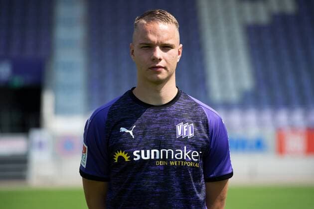 Niklas Schmidt; VfL Osnabrück; 2. BL, Porträttermin 2019 2020 Osnabrück Niedersachsen Deutschland Stadion an der Bremer Brücke