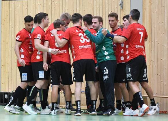 Der VfL Pfullingen vor dem Spiel, VfL Pfullingen vs. TBV Lemgo, Handball, Freundschaftsspiel, 18.07.2019, VfL Pfullingen vs. TBV Lemgo, Handball, Freundschaftsspiel, 18.07.2019 Dettingen an der Erms Copyright: xEIBNER Florian_Schustx EP_SCHUST