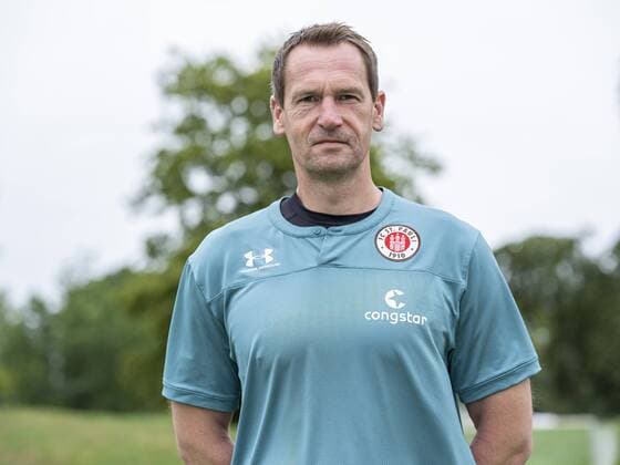 Torwarttrainer Mathias Hain (St.Pauli) 15.07.19, Hamburg, Mannschaftsfototermin beim FC St.Pauli, Â