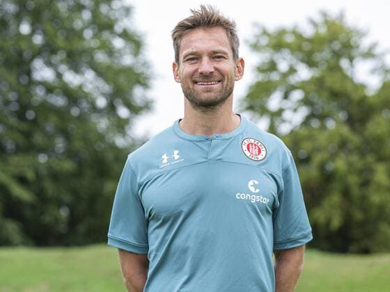 Athletiktrainer Florian Lechner (St.Pauli) 15.07.19, Hamburg, Mannschaftsfototermin beim FC St.Pauli, Â
