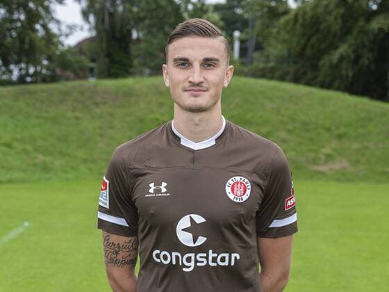 Philipp Ziereis (St.Pauli) 15.07.19, Hamburg, Mannschaftsfototermin beim FC St.Pauli, Â