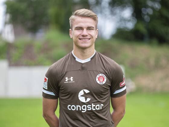 Florian Carstens (St.Pauli) 15.07.19, Hamburg, Mannschaftsfototermin beim FC St.Pauli, Â