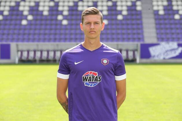Teampraesentation Erz.Aue Fussball 2.Bundesliga Paul Horschig; FC Erzgebirge Aue; 2.Bundesliga, Porträttermin 2019 2020 , Aue, 18.07.2019, Erzgebirgsstadion, Fussball ,