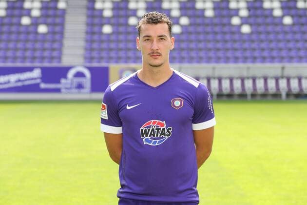 Teampraesentation Erz.Aue Fussball 2.Bundesliga Dominik Wydra; FC Erzgebirge Aue; 2.Bundesliga, Porträttermin 2019 2020 , Aue, 18.07.2019, Erzgebirgsstadion, Fussball ,