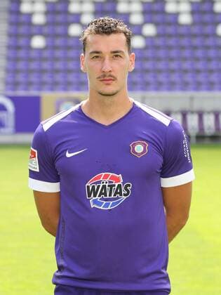 Teampraesentation Erz.Aue Fussball 2.Bundesliga Dominik Wydra; FC Erzgebirge Aue; 2.Bundesliga, Porträttermin 2019 2020 , Aue, 18.07.2019, Erzgebirgsstadion, Fussball ,