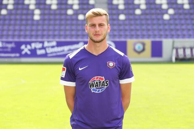 Teampraesentation Erz.Aue Fussball 2.Bundesliga Christoph Daferner; FC Erzgebirge Aue; 2.Bundesliga, Porträttermin 2019 2020 , Aue, 18.07.2019, Erzgebirgsstadion, Fussball ,