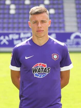 Teampraesentation Erz.Aue Fussball 2.Bundesliga Njegos Kupusovic; FC Erzgebirge Aue; 2.Bundesliga, Porträttermin 2019 2020 , Aue, 18.07.2019, Erzgebirgsstadion, Fussball ,