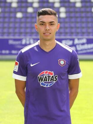 Teampraesentation Erz.Aue Fussball 2.Bundesliga John Patrick Strauß Strauss; FC Erzgebirge Aue; 2.Bundesliga, Porträttermin 2019 2020 , Aue, 18.07.2019, Erzgebirgsstadion, Fussball ,