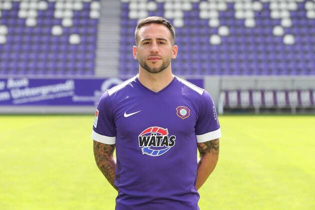 Teampraesentation Erz.Aue Fussball 2.Bundesliga Calogero Rizzuto; FC Erzgebirge Aue; 2.Bundesliga, Porträttermin 2019 2020 , Aue, 18.07.2019, Erzgebirgsstadion, Fussball ,