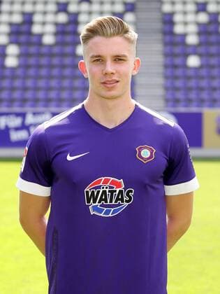 Teampraesentation Erz.Aue Fussball 2.Bundesliga Erik Majetschak; FC Erzgebirge Aue; 2.Bundesliga, Porträttermin 2019 2020 , Aue, 18.07.2019, Erzgebirgsstadion, Fussball ,