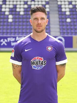 Teampraesentation Erz.Aue Fussball 2.Bundesliga Dennis Kempe; FC Erzgebirge Aue; 2.Bundesliga, Porträttermin 2019 2020 , Aue, 18.07.2019, Erzgebirgsstadion, Fussball ,
