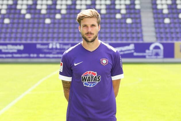 Teampraesentation Erz.Aue Fussball 2.Bundesliga Philipp Zulechner; FC Erzgebirge Aue; 2.Bundesliga, Porträttermin 2019 2020 , Aue, 18.07.2019, Erzgebirgsstadion, Fussball ,