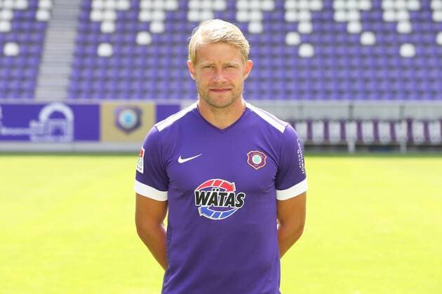 Teampraesentation Erz.Aue Fussball 2.Bundesliga Jan Hochscheidt; FC Erzgebirge Aue; 2.Bundesliga, Porträttermin 2019 2020 , Aue, 18.07.2019, Erzgebirgsstadion, Fussball ,