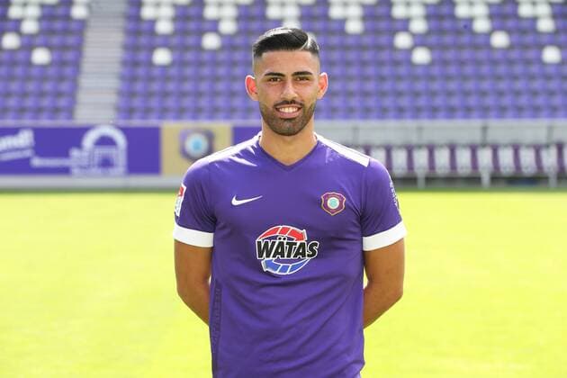Teampraesentation Erz.Aue Fussball 2.Bundesliga Hikmet Ciftci; FC Erzgebirge Aue; 2.Bundesliga, Porträttermin 2019 2020 , Aue, 18.07.2019, Erzgebirgsstadion, Fussball ,