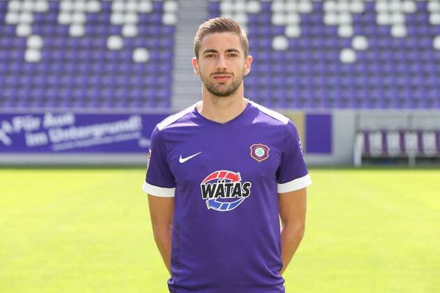Teampraesentation Erz.Aue Fussball 2.Bundesliga Marko Mihojevic; FC Erzgebirge Aue; 2.Bundesliga, Porträttermin 2019 2020 , Aue, 18.07.2019, Erzgebirgsstadion, Fussball ,