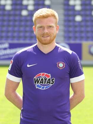Teampraesentation Erz.Aue Fussball 2.Bundesliga Fabian Kalig; FC Erzgebirge Aue; 2.Bundesliga, Porträttermin 2019 2020 , Aue, 18.07.2019, Erzgebirgsstadion, Fussball ,