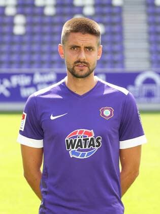 Teampraesentation Erz.Aue Fussball 2.Bundesliga Dimitrij Nazarov; FC Erzgebirge Aue; 2.Bundesliga, Porträttermin 2019 2020 , Aue, 18.07.2019, Erzgebirgsstadion, Fussball ,