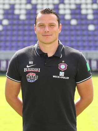 Teampraesentation Erz.Aue Fussball 2.Bundesliga Co Trainer Marc Hensel; FC Erzgebirge Aue; 2.Bundesliga, Porträttermin 2019 2020 , Aue, 18.07.2019, Erzgebirgsstadion, Fussball ,