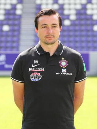 Teampraesentation Erz.Aue Fussball 2.Bundesliga Trainer Daniel Meyer; FC Erzgebirge Aue; 2.Bundesliga, Porträttermin 2019 2020 , Aue, 18.07.2019, Erzgebirgsstadion, Fussball ,