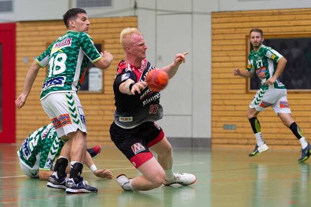 Sebastian Firnhaber (HC Erlangen 18), FRISCH AUF! Goeppingen vs. HC Erlangen, 54. Esslinger Marktplatzturnier, Handball, 1. Bundesliga, DKB, Herren, 19.07.2019, FRISCH AUF! Goeppingen vs. HC Erlangen, 54. Esslinger Marktplatzturnier, Handball, 1. Bundesliga, DKB, Herren, 19.07.2019 Altbach Copyright: xEIBNER WolfgangxFrankx EP_WFK