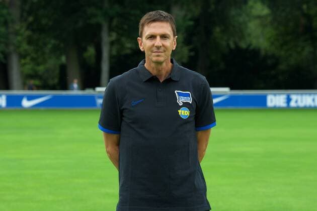 Fussball DFL 1 Bundesliga Berlin 19.07.2019 Hertha BSC Porträttermin 2019 2020 Harald GÄMPERLE Assistenztrainer Hertha BSC