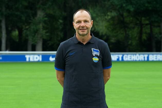 Fussball DFL 1 Bundesliga Berlin 19.07.2019 Hertha BSC Porträttermin 2019 2020 Zsolt PETRY Torwarttrainer Hertha BSC