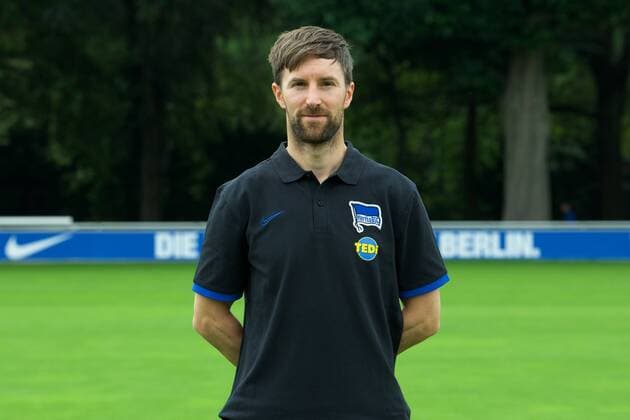 Fussball DFL 1 Bundesliga Berlin 19.07.2019 Hertha BSC Porträttermin 2019 2020 Hendrik VIETH Athletiktrainer Hertha BSC