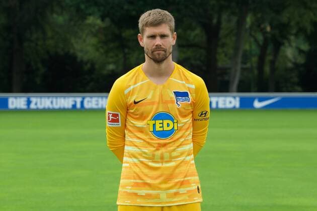Fussball DFL 1 Bundesliga Berlin 19.07.2019 Hertha BSC Porträttermin 2019 2020 Thomas KRAFT Hertha BSC