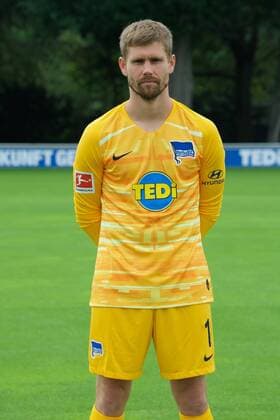 Fussball DFL 1 Bundesliga Berlin 19.07.2019 Hertha BSC Porträttermin 2019 2020 Thomas KRAFT Hertha BSC