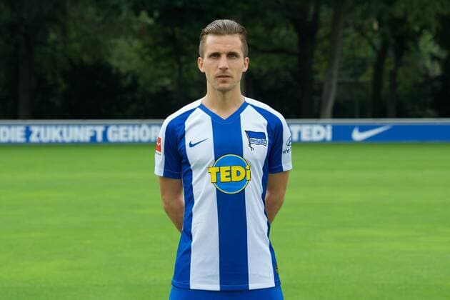 Fussball DFL 1 Bundesliga Berlin 19.07.2019 Hertha BSC Porträttermin 2019 2020 Peter PEKARIK Hertha BSC