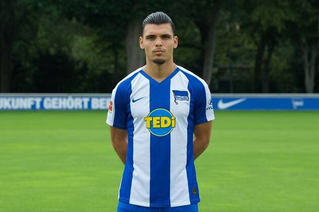 Fussball DFL 1 Bundesliga Berlin 19.07.2019 Hertha BSC Porträttermin 2019 2020 Karim REKIK Hertha BSC