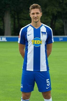 Fussball DFL 1 Bundesliga Berlin 19.07.2019 Hertha BSC Porträttermin 2019 2020 Niklas STARK Hertha BSC