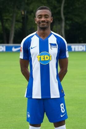 Fussball DFL 1 Bundesliga Berlin 19.07.2019 Hertha BSC Porträttermin 2019 2020 Salomon KALOU Hertha BSC
