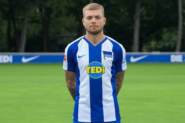 Fussball DFL 1 Bundesliga Berlin 19.07.2019 Hertha BSC Porträttermin 2019 2020 Alexander ESSWEIN. Hertha BSC